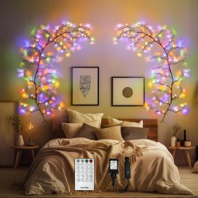 Enchanted Willow Vine Lights for Home Decor with 160LEDs, 8.2FT Voice-Activated Wall Decoration Light